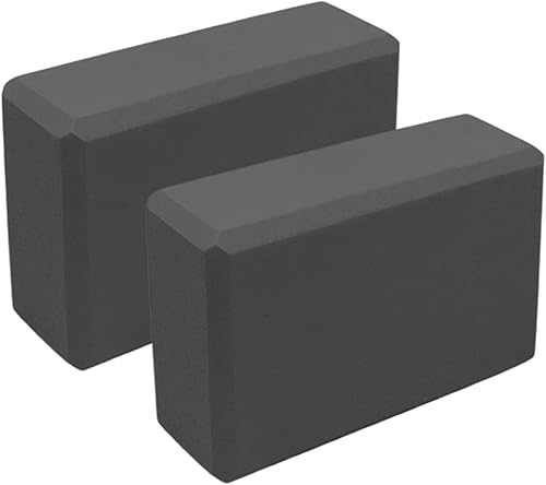 Miniatura 7 de Bloques de yoga  2 bloques de estiramiento, 9.1 x 5.9 x 3.0 in, ladrillo de yoga antideslizante, espuma EVA antideslizante, equipo avanzado de