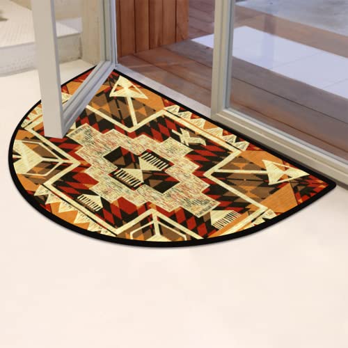 Tapete Decorativo Semicírculo 24x36 pulgadas Rojo miniatura 6