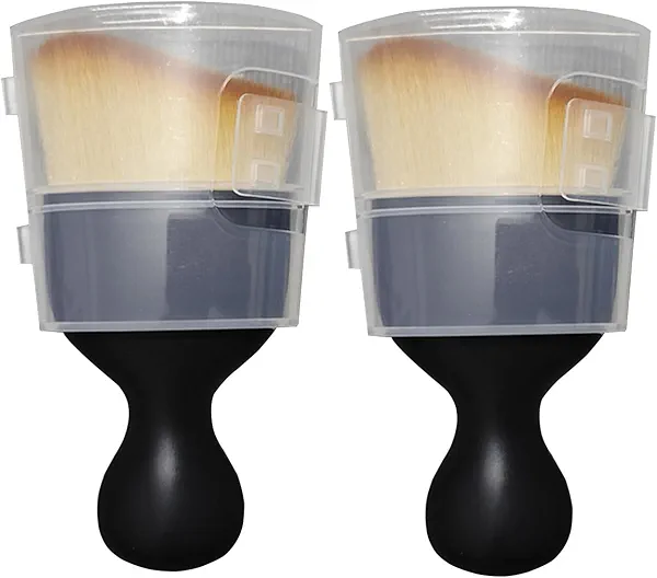 2PCS Car Interior Detailing Brush Soft Bristle Detail Brushes,Dash Duster Cleaning Brush,Car Accessories for Women,Interior Cleaning Tool for Automotive,Truck,SUV,RV