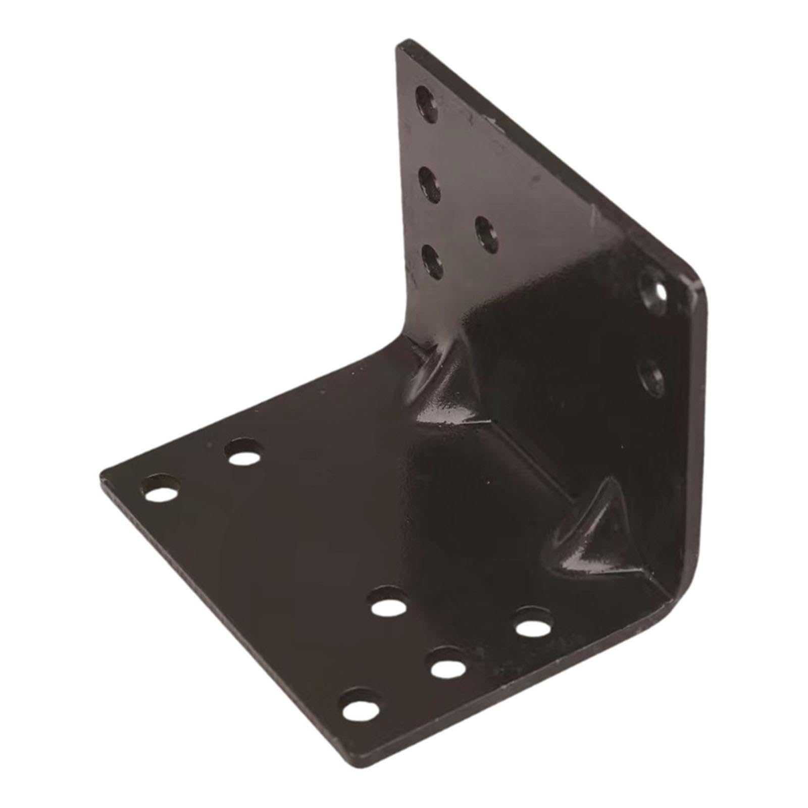 Support de montage pour treuil manuel de 1 200/1 800 livres, accessoire universel, conception multi-trous, assemblage simple, angle droit en acier