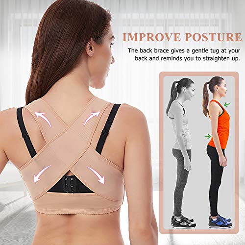 Werena Women Posture Corrector Back Brace Support Bra Shaper Vest Sleeveless Shapewear Tops3