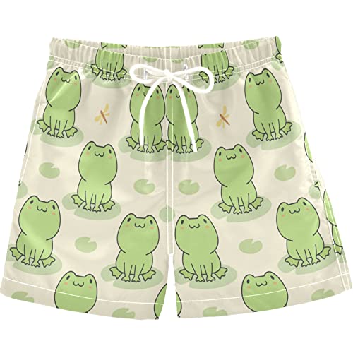 Visesunny Boys Swim Trunks Toddler Swim Shorts Cute Frog Animal Print Little Boys Bathing Suit Swimsuit Toddler Boy Swimwear #TOP4