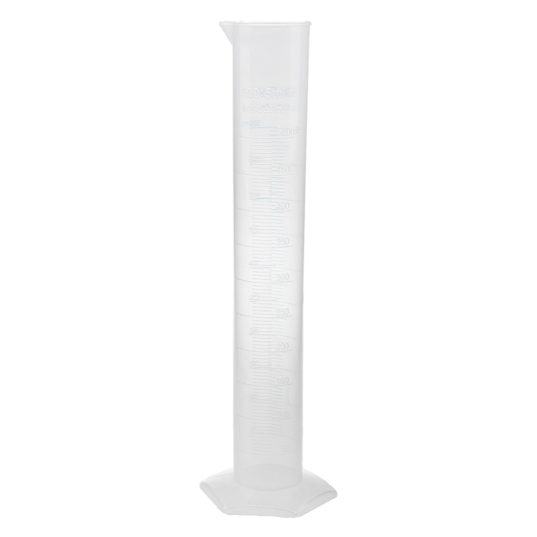 Tubo Graduado Transparente de plastico 500 ml