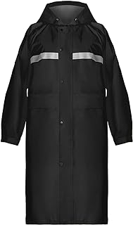 Coralrain Long Hooded Raincoat Safety Waterproof Emergency Rain Jacket P...