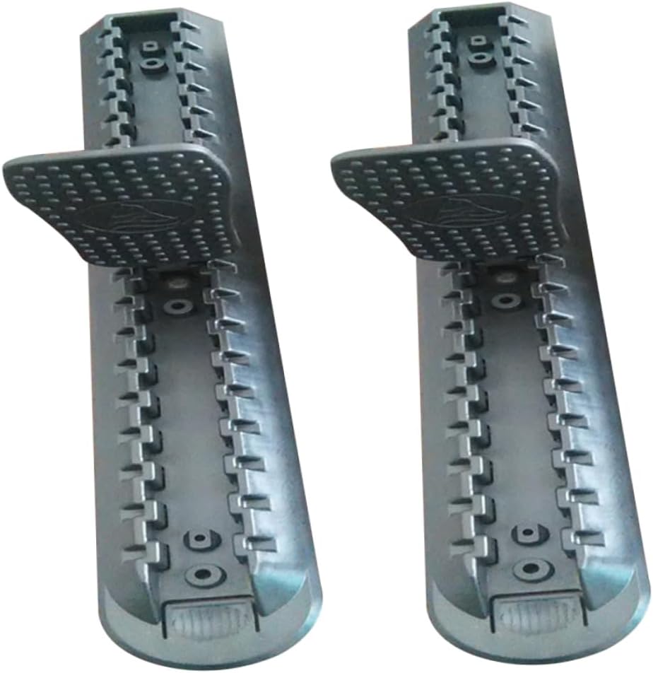 Happyyami 1Pair Kayaking Pedals Plastic Kayak Foot Pegs for Fishing Outdoor Use Convenient Kayaking Accessories for Kayak Canoe Enthusiasts