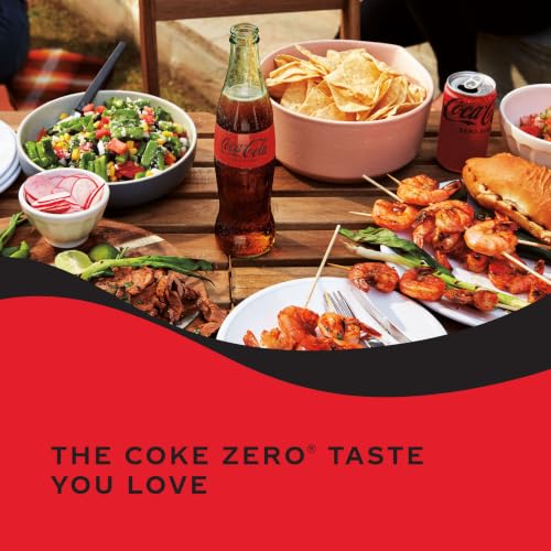 Image of Coca-Cola Zero Sugar Soda Soft Drink Bottles, 16.9 fl oz, 15 Pack