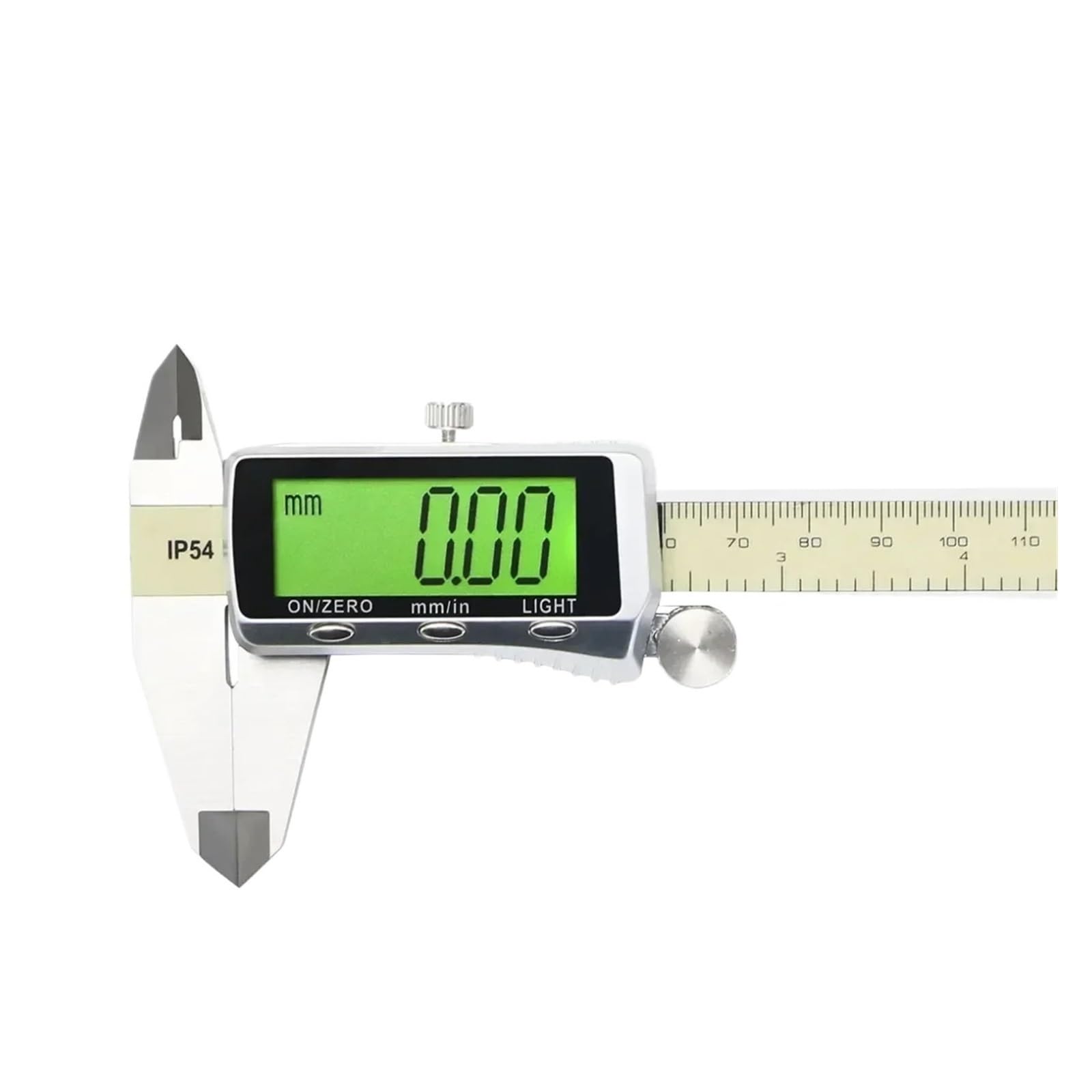 Calibrador digital de 0-6" y 150 mm. Calibrador Vernier. Herramienta de medición. Micrómetro electrónico con retroiluminación grande. calibres(0-200mm)