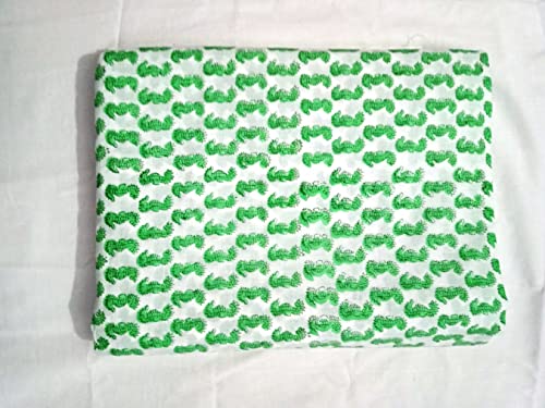 Tissu de coton fait main premium pour confection haute couture de robes et tuniques
