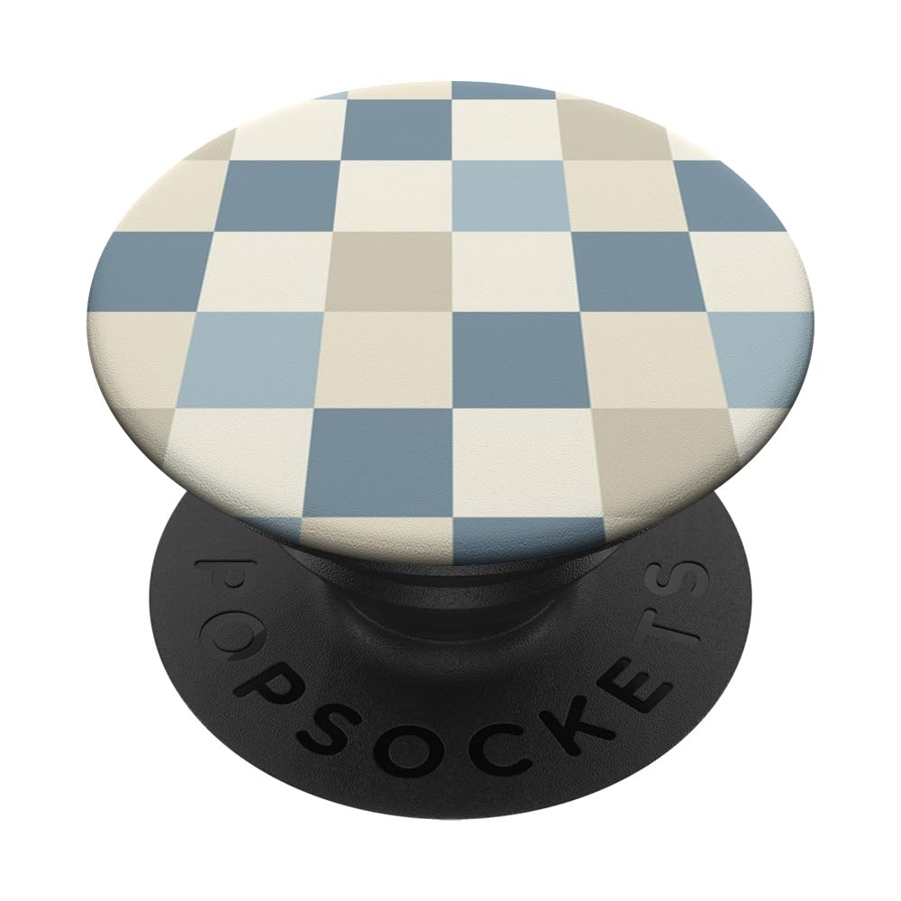 Retro Color Checkered Vintage Checkerboard PopSockets Adhesive PopGrip