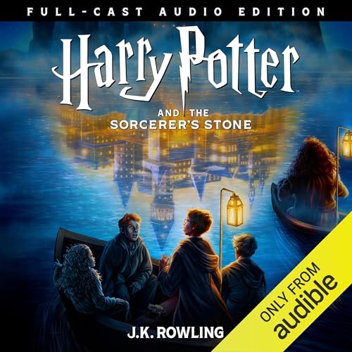 Harry Potter and the Sorcerer’s Stone (Full-Cast Edition) Audiolibro Por J.K. Rowling arte de portada