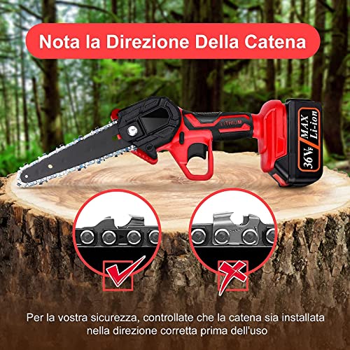Mini Catena di Ricambio Portatile per Motosega da