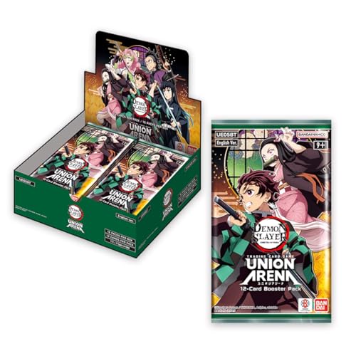 Union Arena English TCG: Demon Slayer UE05BT 1st Edition Booster Box &#8211; 16 Packs