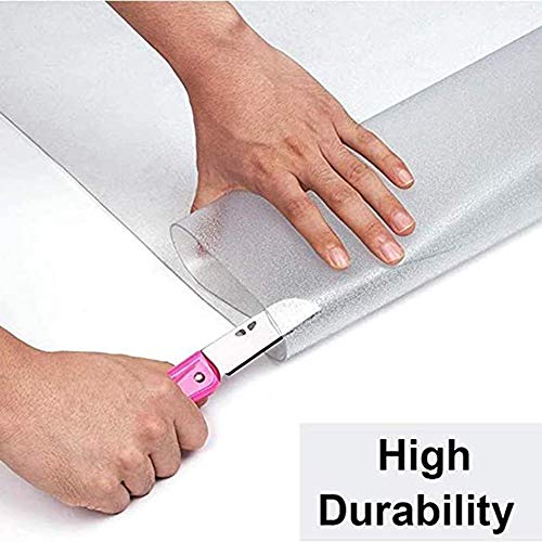 Tapis de fauteuil de bureau transparent antidérapant et protège-sol 140cm - 4