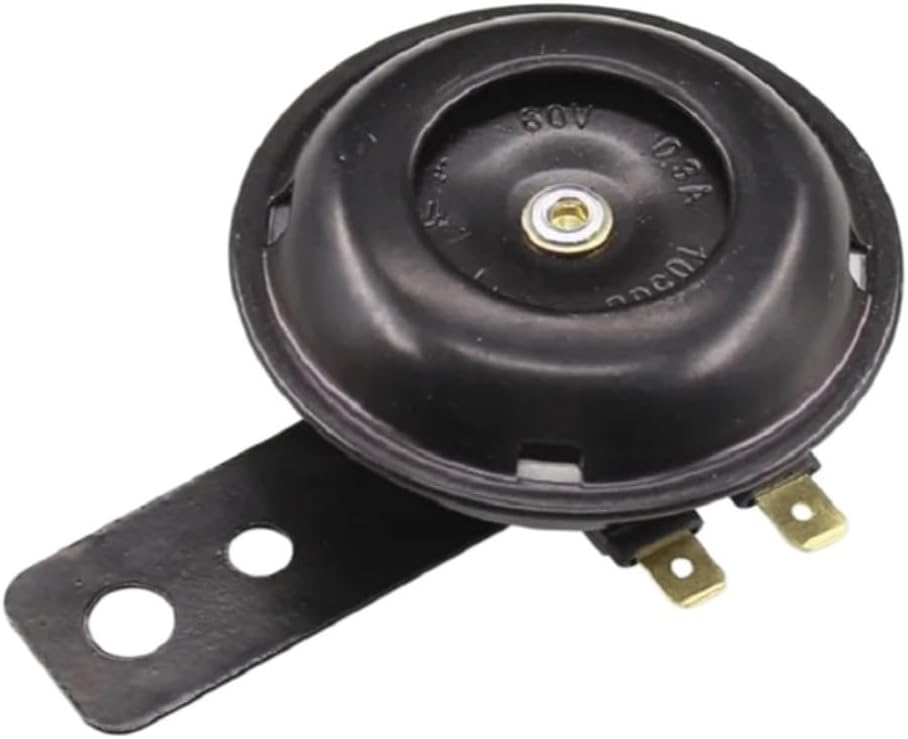 Parlante para Manillar de Moto, Kit Redondo, 105dB, 12V/48V/60V