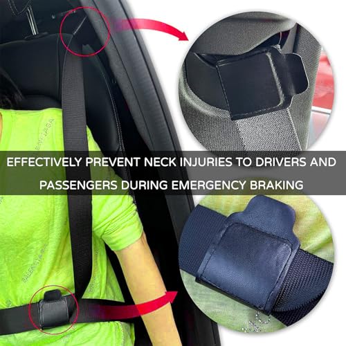 4-Teiliges Set Sicherheitsgurt Clip,Gurtversteller Auto,Universal Autogurt Clip,Schulter- Und Nackenentspannung Gurthalter Auto,Gurtversteller,Schulter- Und Nackenabstand Und Komfort Einstellbar
