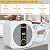 Kweetle 2.5 Gallon Under Sink Water Heater, 110V 1500W Electric Mini Tank with Pressure Relief Valve & Digital Display, Instant Hot Water for Kitchen Bathroom Salon RV, Wall or Floor Mounted