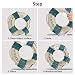 3-H Reparación Parches, 5 Piezas Parche Reparacion Piscina Parche Inflable Transparente PVC...