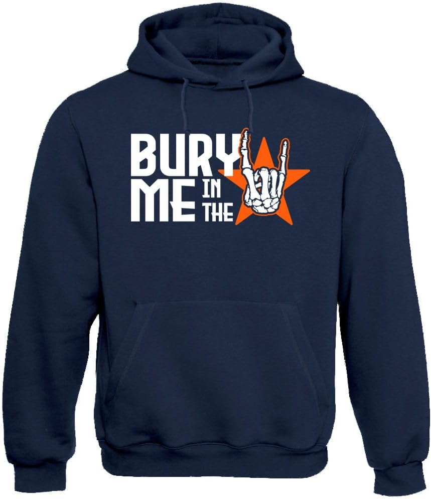 Xtreme Apparrel Crush City Houston Space City Astronaut Men's Hoodie Sweatshirt for Baseball Fans