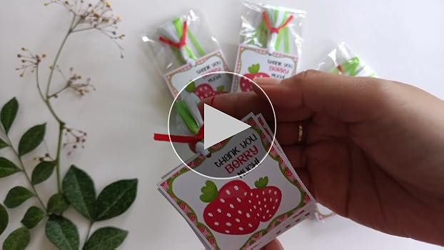 amazon-com-strawberry-thank-you-favor-gift-tags-by-adore-by-nat-girl-children-fruit-birthday-baby-shower-party-set-of-12-arts-crafts-sewing for Thank You Berry Much Free Printable Amazon.com: Strawberry Thank You Favor Gift Tags by Adore By Nat - Girl Children Fruit Birthday Baby Shower Party - Set of 12 : Arts, Crafts & Sewing for Thank You Berry Much Free Printable