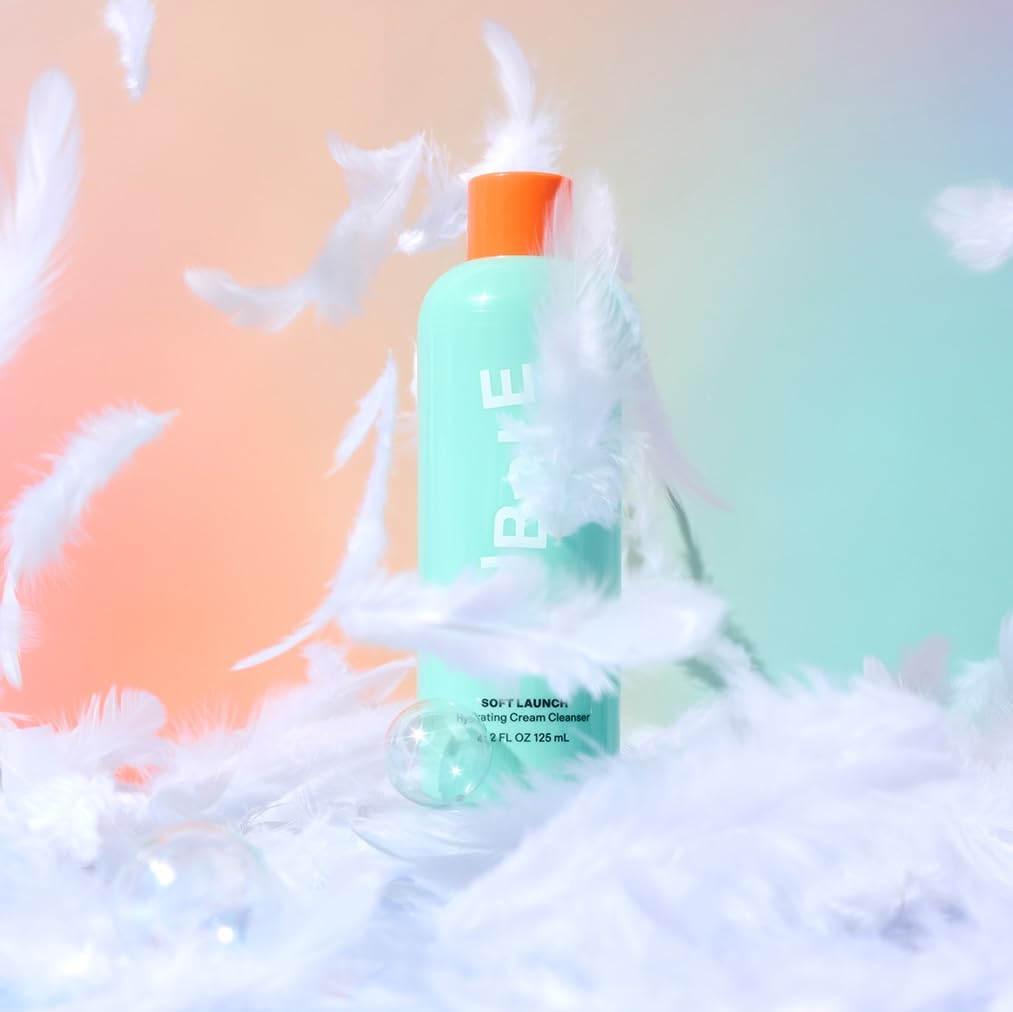 Bubble Skincare Soft Launch Cream Cleanser - Hydrating Facial Cleanser for Dry Skin - Foaming Face Wash Enriched with Avocado Oil to Soothe + Nourish Without Stripping Essential Moisture (4.2 fl oz) - Image 4