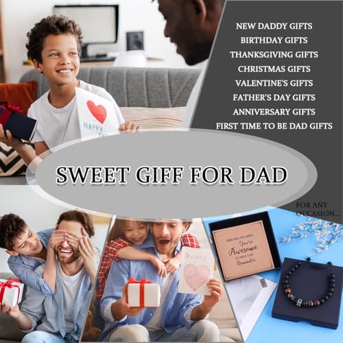 Pulsera motivacional para hombre con tarjetas significativas miniatura 3