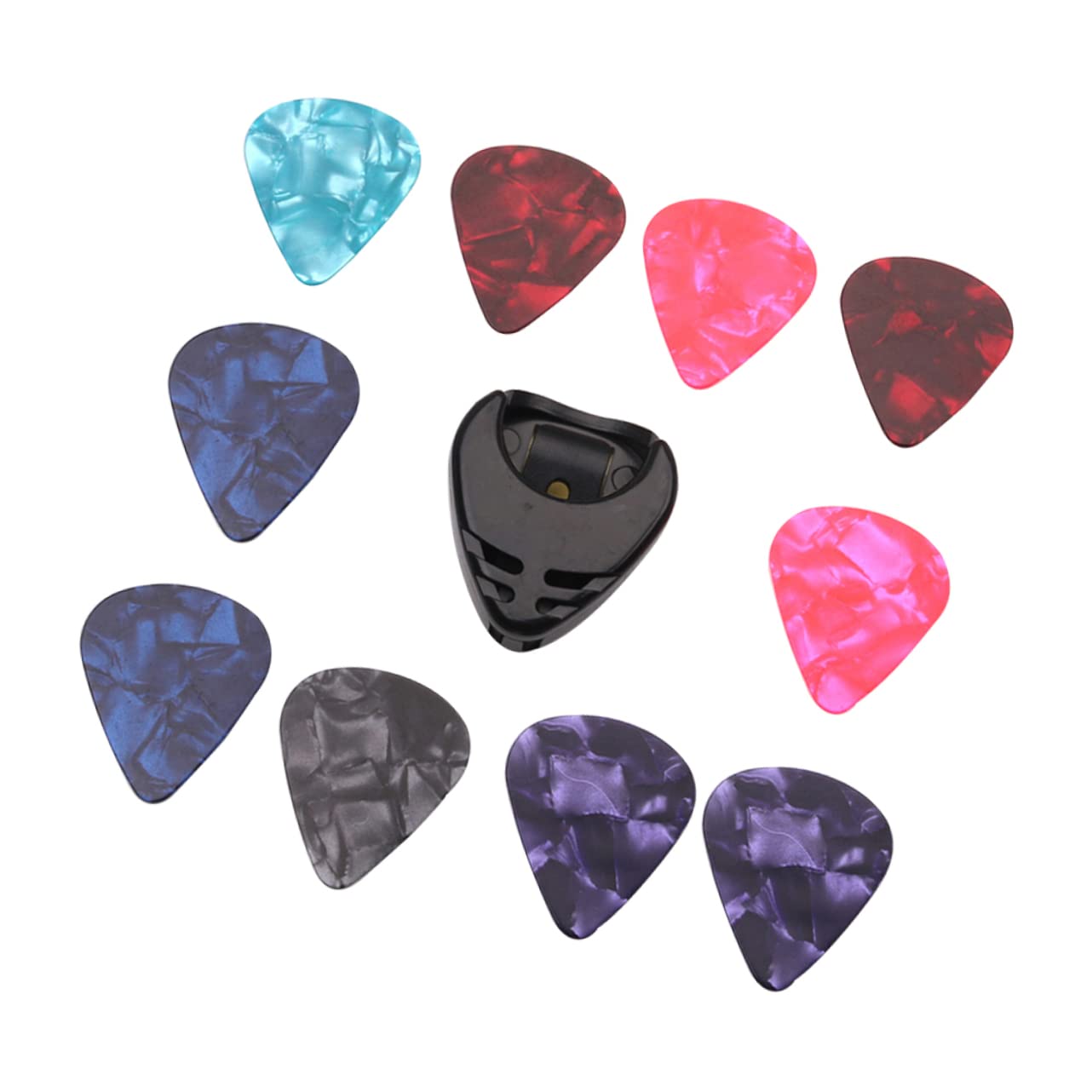 SUPVOX Ukulele Pick Guitar Picks Medium Guitar Pick Punch Guitar Bass Picks Guitar Pick and Container Set Guitar Plectrum Guitar Pick Storage Box Guitar Pick Box Pickup Charm 2 Set/22 Pcs