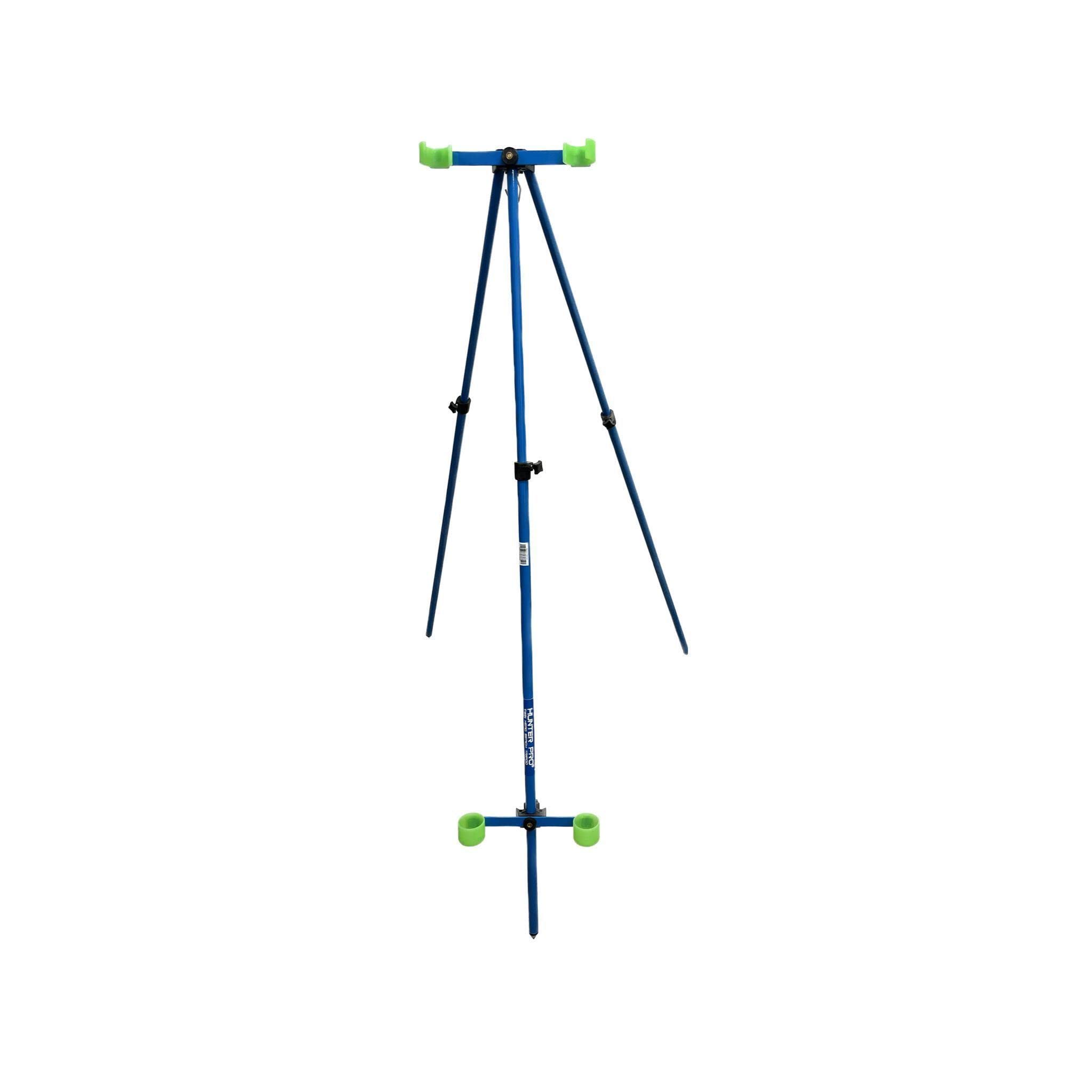 Telescopic Sea Fishing Tripod – 2 Rod Holder with Glow Cups