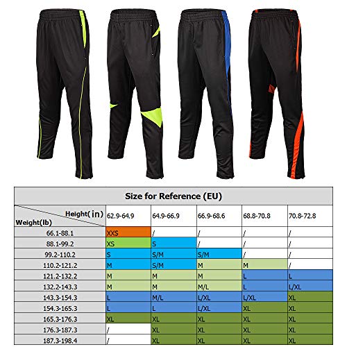 Ajcoflt Calças de corrida dos homens Cônicos Slim Fit Sweatpants com bolso Esportes Jogging Basquete