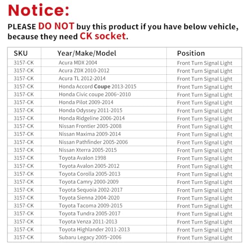 Image of LASFIT 3157 Switchback LED Bulb, 3057 4157 White Amber T3 Series CANBUS Anti Hyper Flash Front Turn Signal DRL Parking Light Over 500% Brighter than Halogen, for Standard Socket Only (2-Pcs)