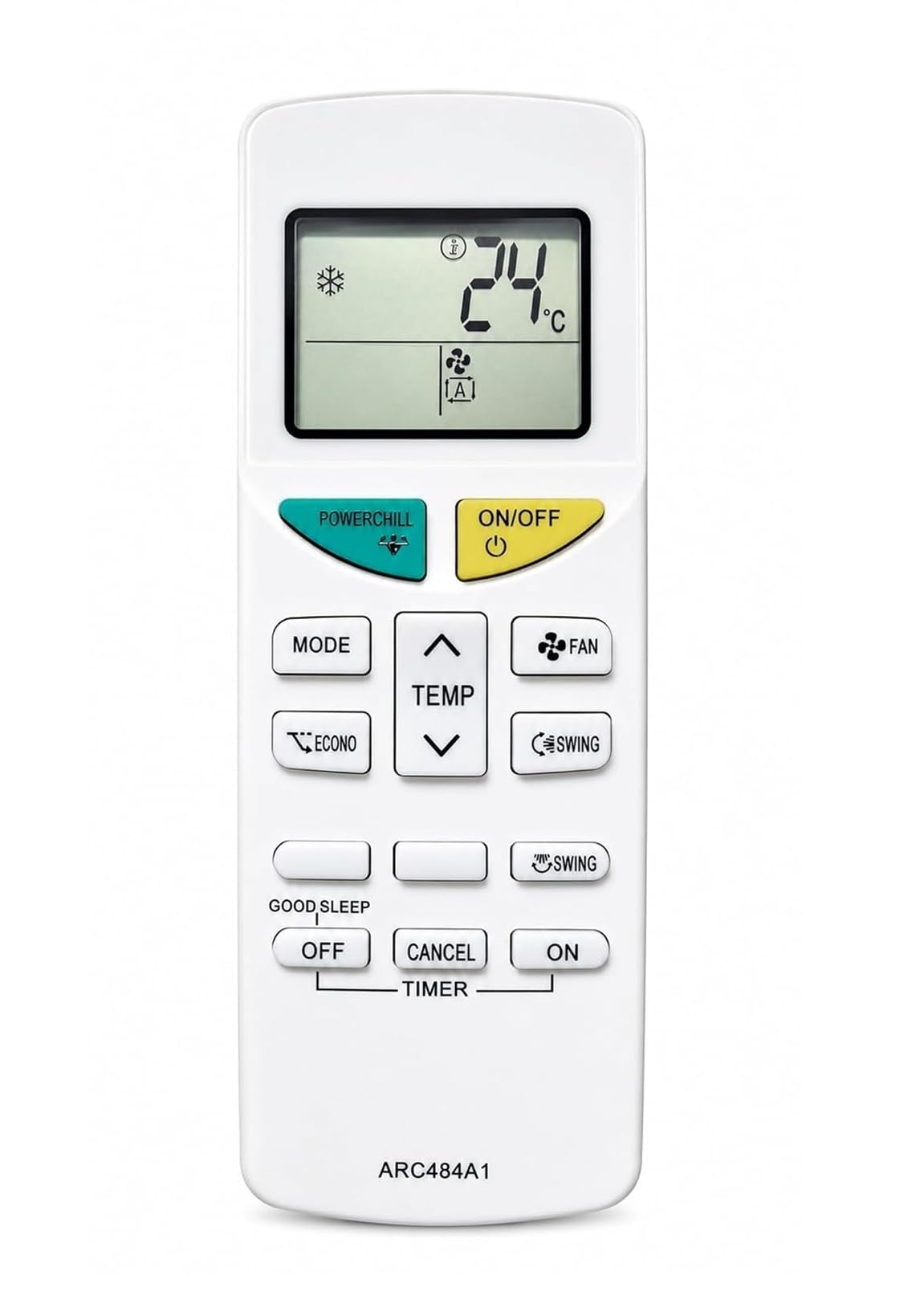 5 Years Warranty Ac Remote ARC484A1, ATKL50TV Compatible with Daikin Ac Remote 1.5 2 Ton, 3 Star 5 Star, Better Performance This Remote-picture-35