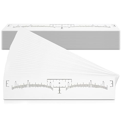 Miniatura 3 de Existing Beauty - Regla desechable para cejas – Suministros de microblading para modelar cejas – Kit adhesivo de mapeo de cejas – Herramienta de