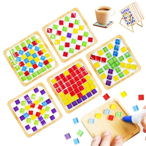 Karidge 5-Set DIY Glass Mosaic Kit