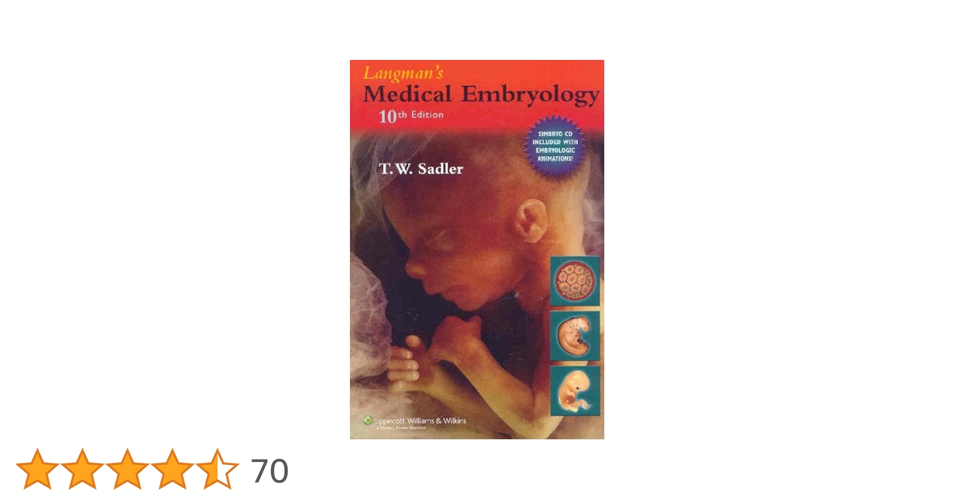 Langman&#39;s Medical Embryology [ペーパーバック] Sadler PhD， Dr. T.W. Langman's Medical Embryology: Sadler PhD, T.W.