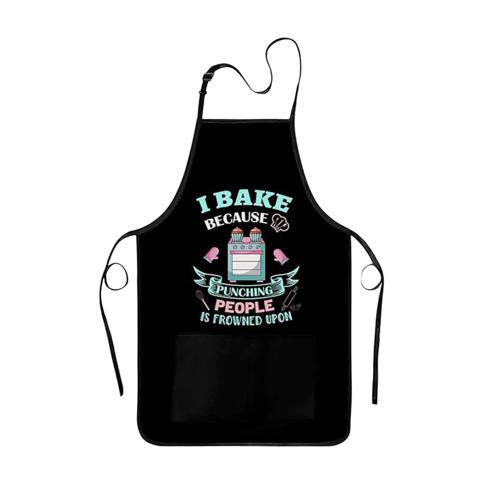 Funny Baking Apron with letter print