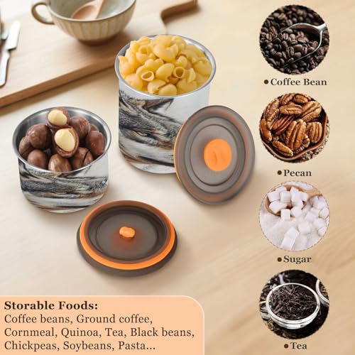Contenedor para café sellado al vacío de acero inoxidable 30oz miniatura 6
