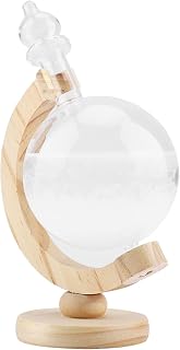 Mingzhe Unique Glass Desktop Weather Forecaster with Enchanting Crystals for Cozy Home Decoration 580g