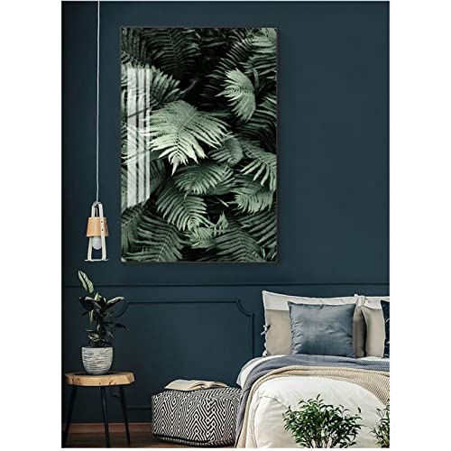 Image de decoration de peinture d'art WAXBHERWS, affiche fleur style scandinave
