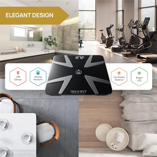 Inevifit I-BF001 Smart Body Fat Scale, Highly Accurate Bluetooth Digital Bathroom Body Composition Analyzer thumb #5