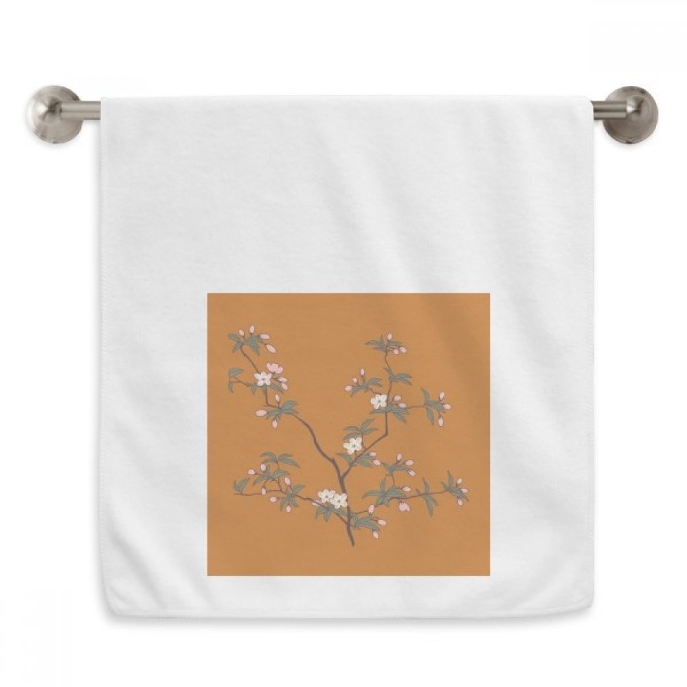 Serviette de toilette arbre rouge vert 13x29" pour sublimer votre salle de bain