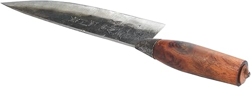 Miniatura 8 de ZhenSanHuan - Cuchillo de cocina forjado a mano, cuchillo de chef, hoja de acero de alto carbono, corte de corte, tijeras de cocina multifuncionales