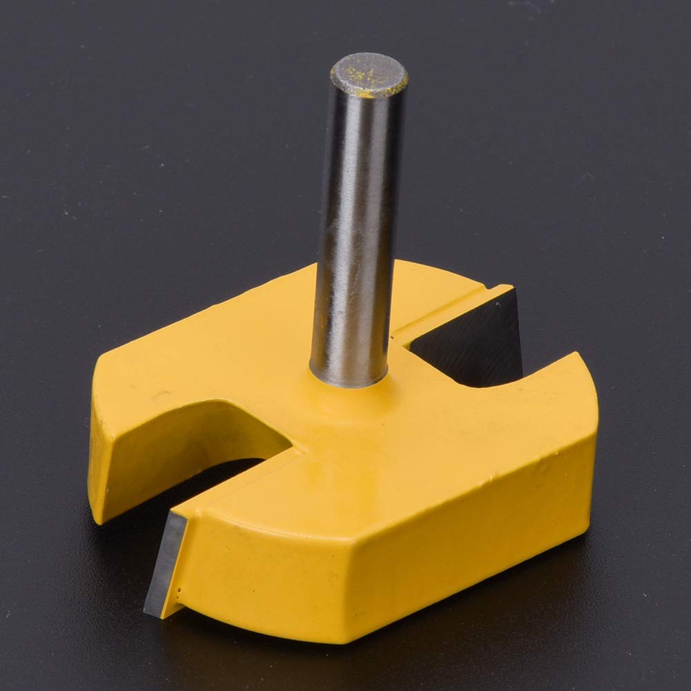 Fresa per la lavorazione del legno, 8x57mm YG6 Lega di acciaio al carbonio per la superficie inferiore Set di punte per router per piallatura del legno
