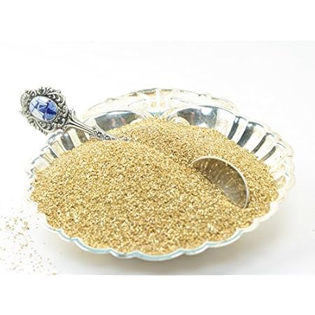 Gold Imported German Glass Glitter - One Pound - Fine 90 Grit (Most Popular Grain Size) Sparkly Glass Glitter - 311-9-007
