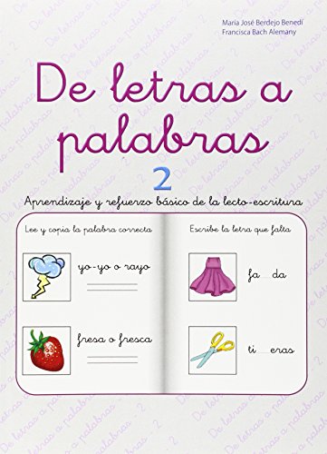 Cuaderno de Letras a Palabras 2