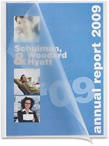 Business Source Slide-Bind Transparent Report Cover