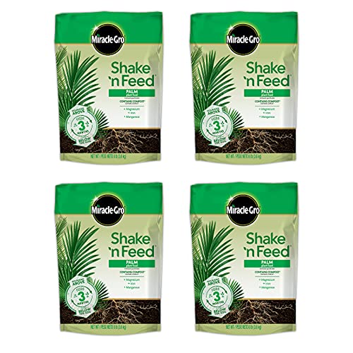 Miracle-Gro Shake 'N Feed Palm Fertilizante 8 lb 4-Pack miniatura 1