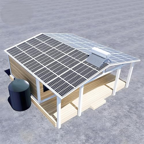 Prefab Modular Tiny Home with Solar Panel & Water System – 20ft/40ft Expandable Container House, Fully Equipped Kitchen & Bathroom, Portable and Sustainable Living for Adults - Image 5