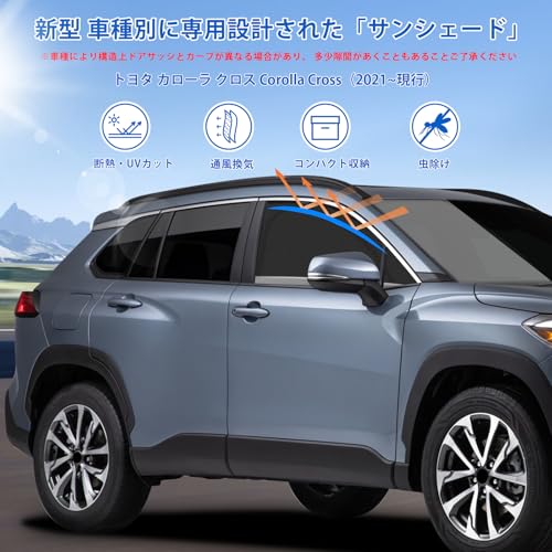 PANICO カローラクロス専用マグネットサンシェード