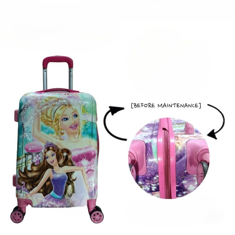 Image of ADSON PC Kids Trolley 360 Rotating Luggage 360 Wheels Non-Breakable Exclusive Edition 20 Inch Kids Hardsided Suitcase with 4 Wheels, 360 Wheel Travel Trolley Bag