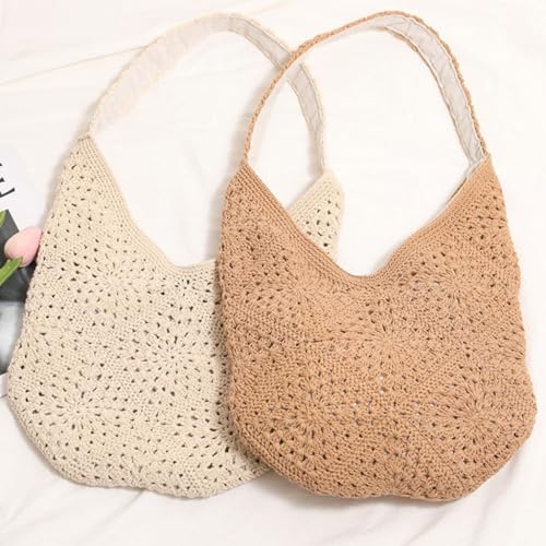 Sac de plage tissé pour vos vacances d'été à la mer - 6
