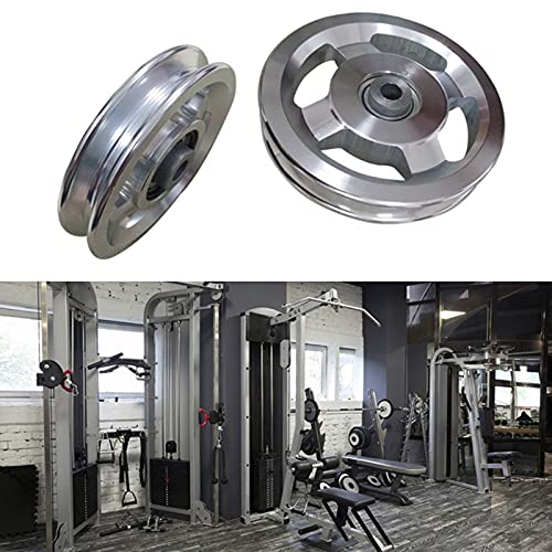 Poulie en alliage d'aluminium lisse pour éliminer les blocages de câble fitness